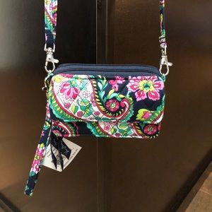 Vera Bradley All in One Crossbody Petal Paisley